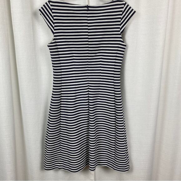 Lilly Pulitzer Blue&White Stripe Briella Fit&Flare Dress Sz.S - Picture 10 of 16